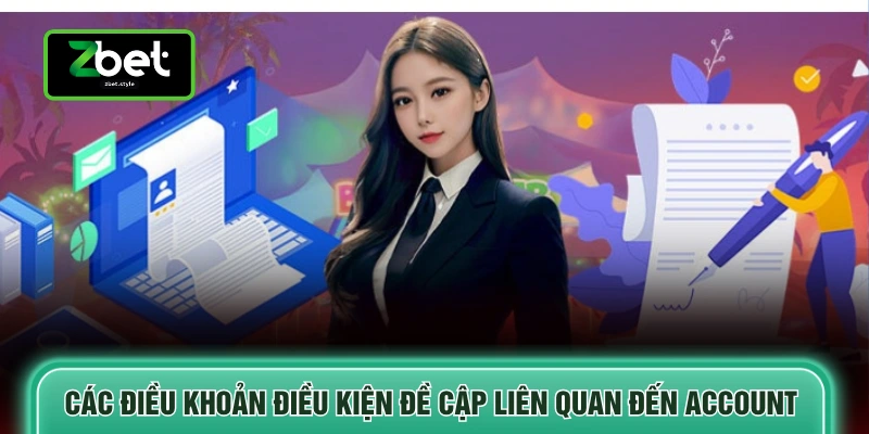 Điều khoản điều kiện 1 Các điều khoản điều kiện đề cập liên quan đến account