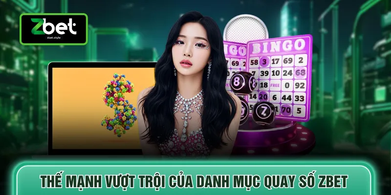 Quay số Zbet 3 Thế mạnh vượt trội của danh mục quay số ZBET